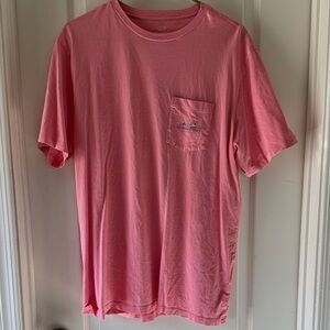 Vineyard Vines Pink Short Sleeve Tee / M7